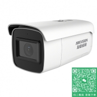 海康威视 DS-2CD3T46FDWDA3-IS(4mm)(国内标配)400万智能警戒筒型网络摄像机(非PoE/支持存储卡/音频与报警/对讲)