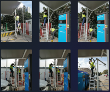深圳新能源充电站：选择中德信通的网络摄像头安装、监控摄像头安装，实现安全充电！